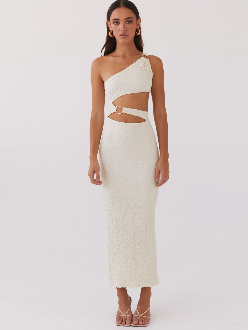 Peppermayo North Haven Maxi Dress Cream